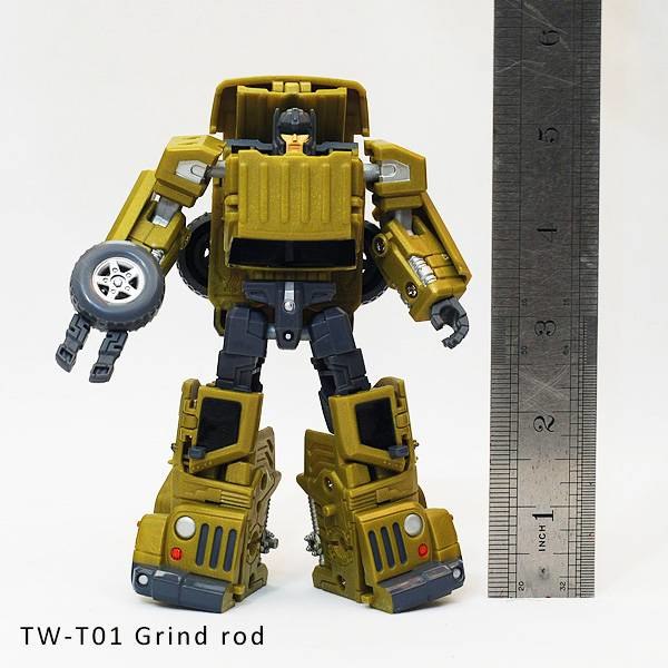 Toy World Grind Rod And Other Not Throttlebots Combiner Image  (8 of 10)